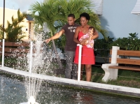 The Villages at Coverley Barbados Couple Fountain